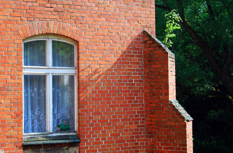 Arched Windows on a Historic Home